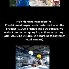 Pre Shipment Inspections