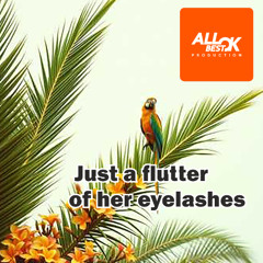 Just a flutter of her eyelashes