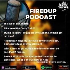 FiredUp Ep 211 - Anti-MAGA, Trump in Court and more!
