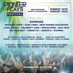 Pure Vibes Ent - Pioneer Plays Festival - Sun 14th Aug 2022 (Promo Mix)
