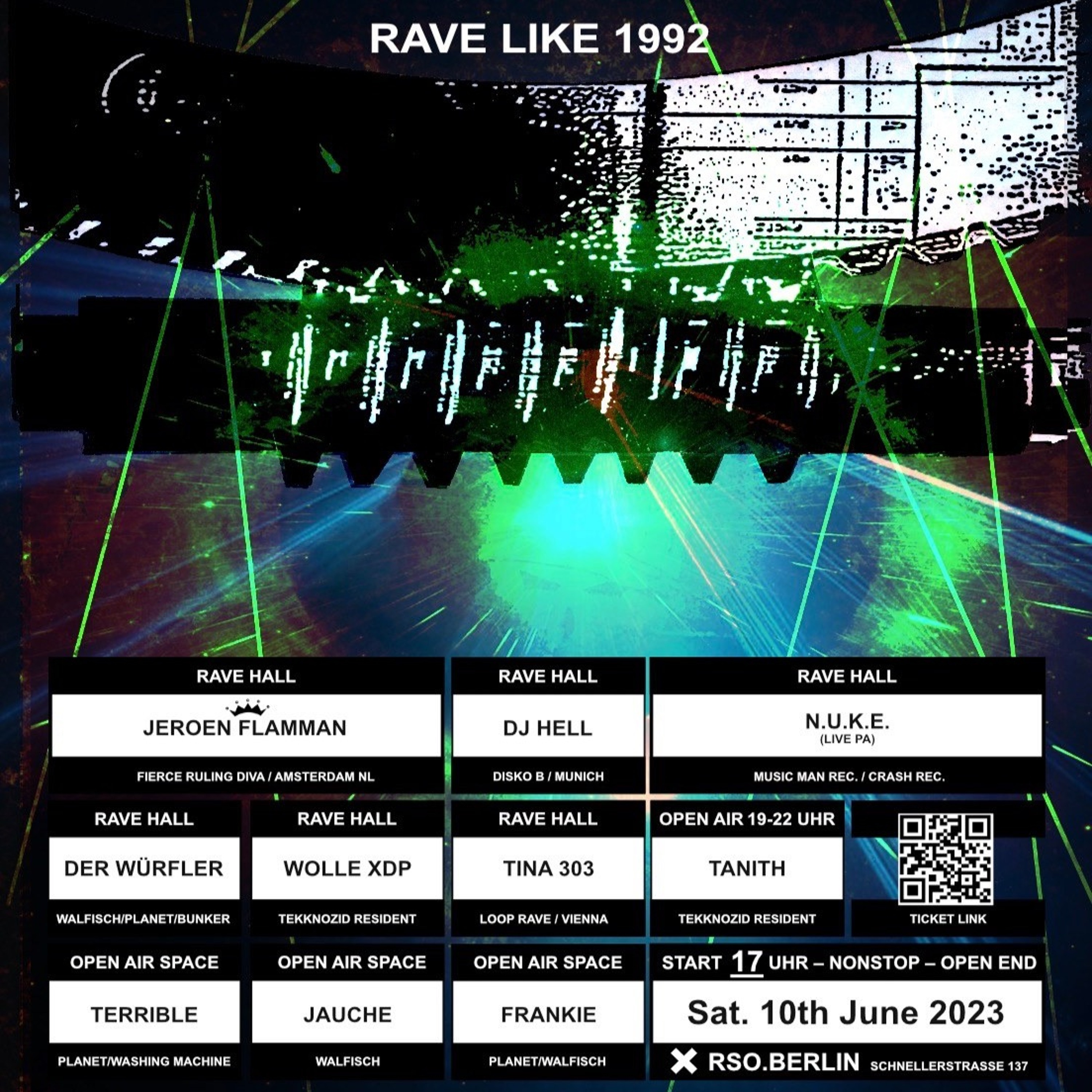 Dj Jauche - Tekknozid / Revier Suedost 10.6.2023 Oldschool Rave episode artwork
