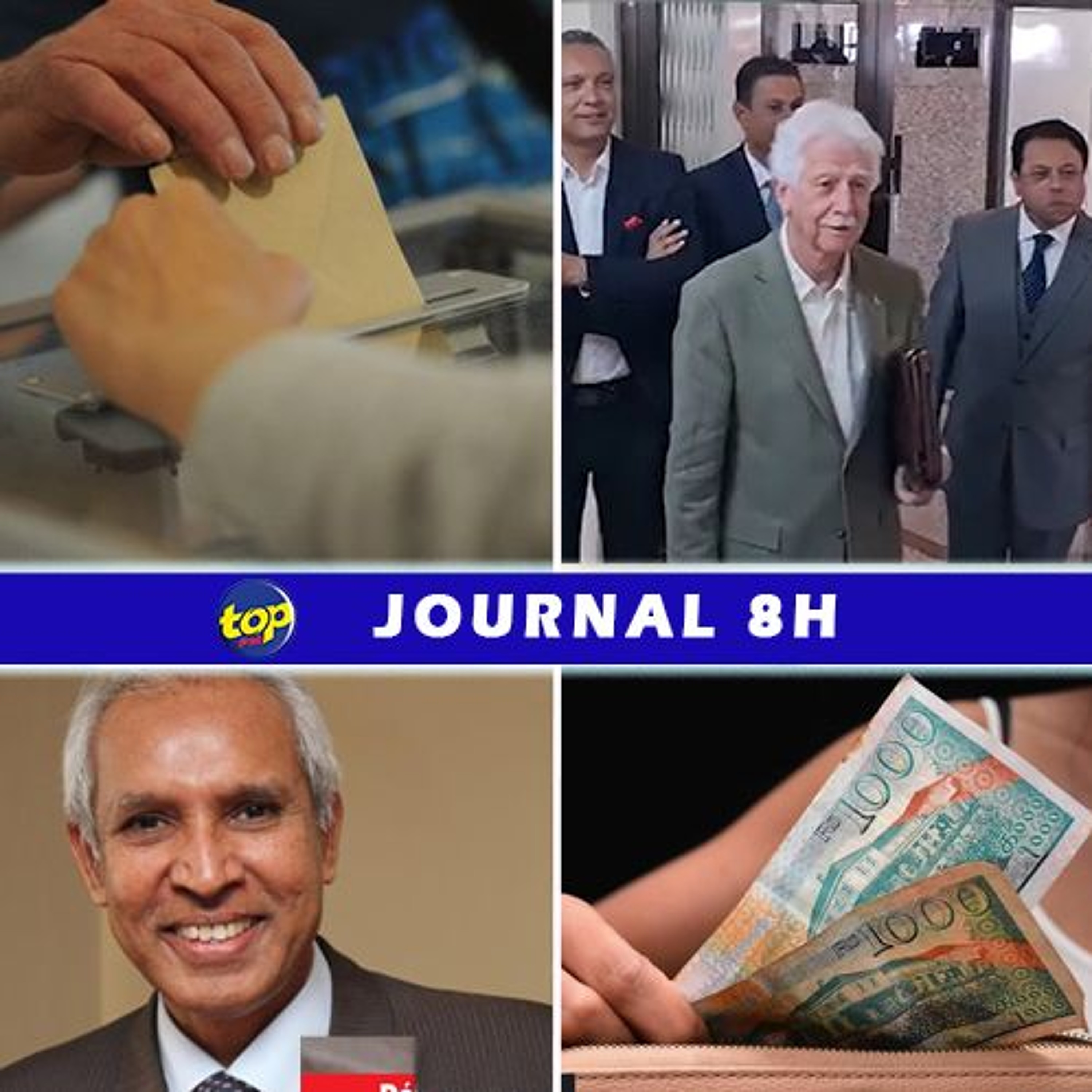 Le journal de 8H de ce vendredi 24 mai 2024