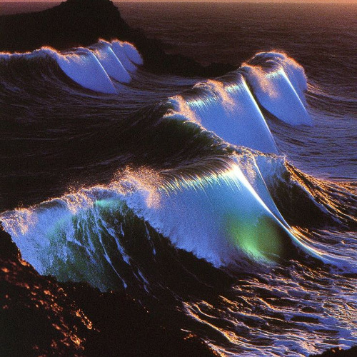 the waves are coming