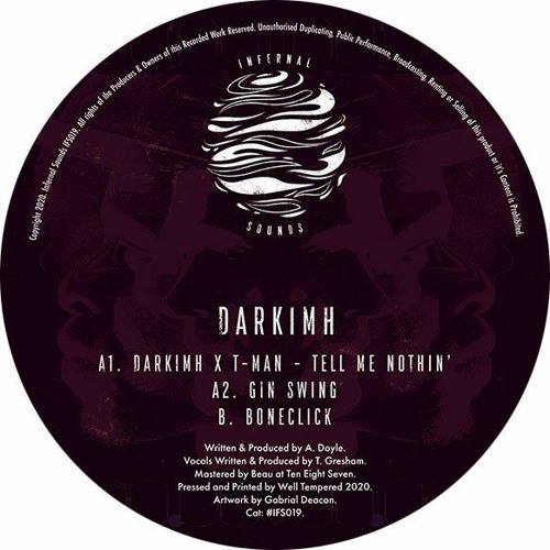Premiere: Darkimh X T-Man - Tell Me Nothin' (IFS019)