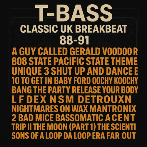 T-BASS // RE//SIGNAL – TRIPPIN ON (UK Breakbeat 1988–1991 Freestyle Session)
