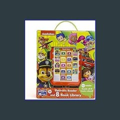 [EBOOK] 📖 Nick Jr. - Paw Patrol, Bubble Guppies, and more! Me Reader Electronic Reader 8-Book Libr