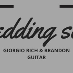 the wedding song by giorgio rich & brandon guitar