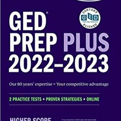 [PDF]⚡️eBooks✔️ GED Test Prep Plus 2022-2023 2 Practice Tests + Proven Strategies + Online (