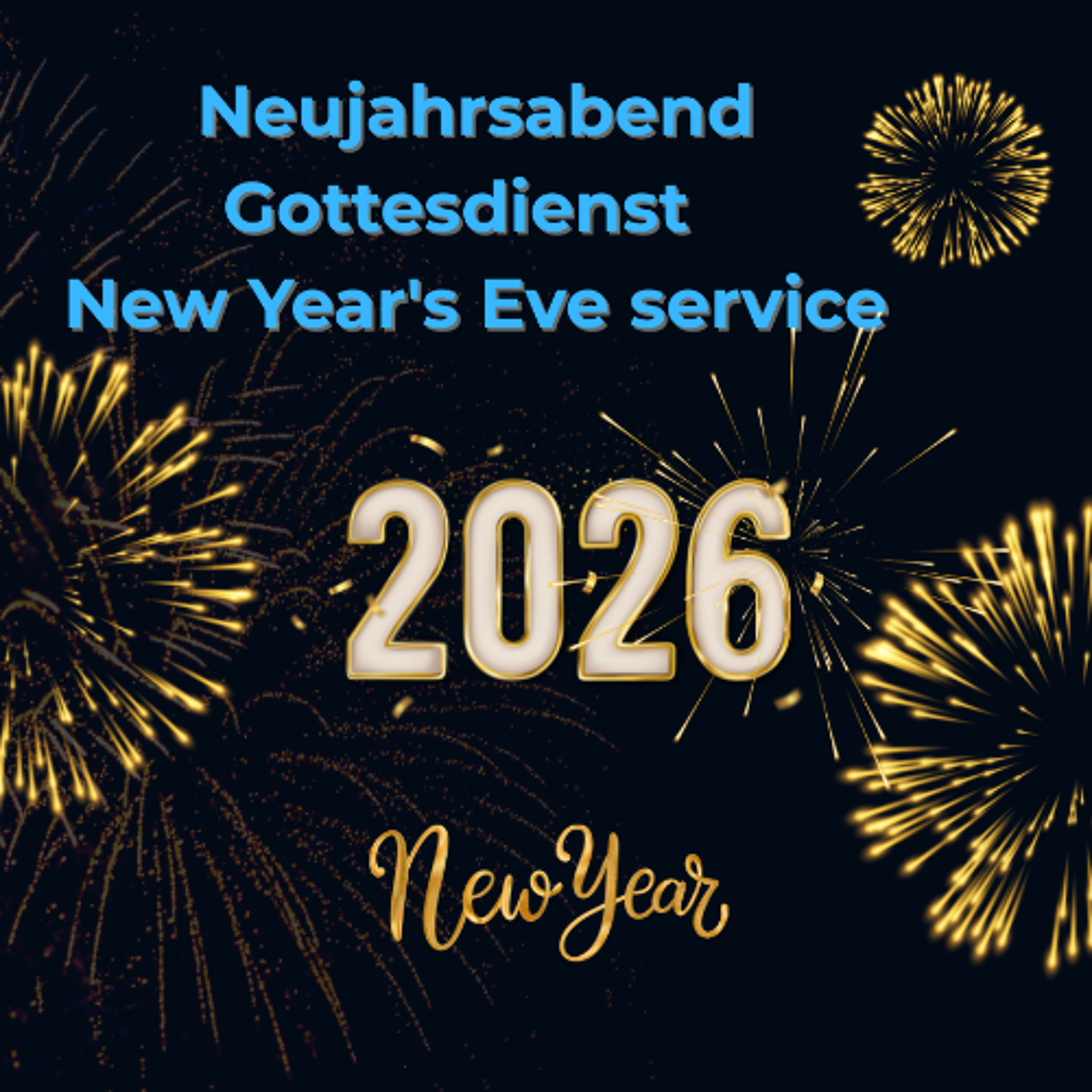 Teil 1 - Neujahrsabend Gottesdienst / New Year's Eve service (31.12.2025) - Rev. Mark Irvin episode artwork