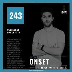 🔵🔵🔵MOAI Radio | Podcast 243 | ONSET | Italy