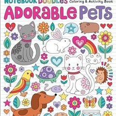 🍡[eBook] EPUB & PDF Notebook Doodles Adorable Pets Coloring & Activity Book (Design Origin 🍡