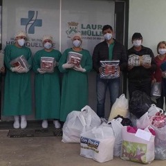 AMHO inicia entrega das mantas ao hospital; entidade recebe doação de R$ 20 mil