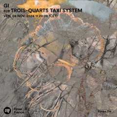 Trois-Quarts Taxi System B2B GI - 08 Novembre 2024