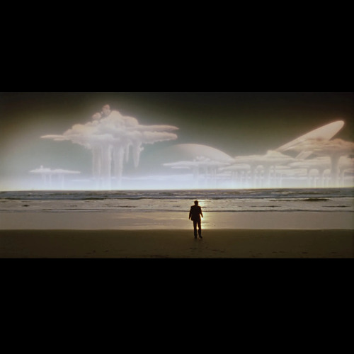 World of Fused Beaches and Isolated Child