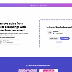 space laces sports mastered professionally by new adobe AI speech enhancer