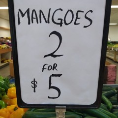 Two Mangoes Five Bucks
