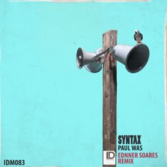 Paul Was - Syntax (Original Mix)