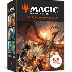 free KINDLE 🖍️ Magic: The Gathering Postcard Set: Masterworks of Magic Art: Postcard