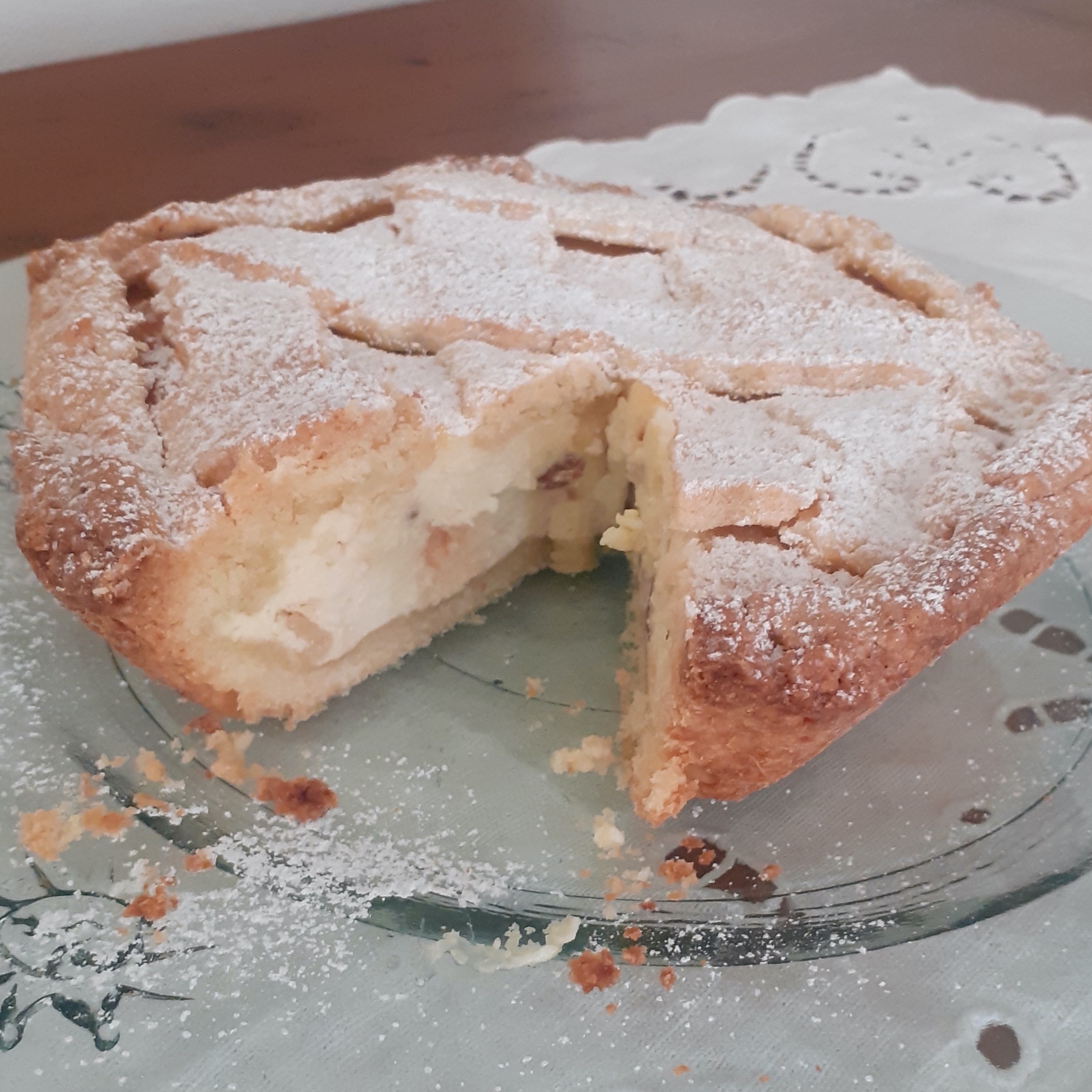 In Cucina 18: Crostata  di ricotta alla romana