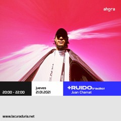 Juan Chamat en +ruido[radio]_21.01.21