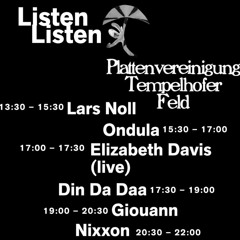 Listen Listen at Plattenvereinigung - Nixxon