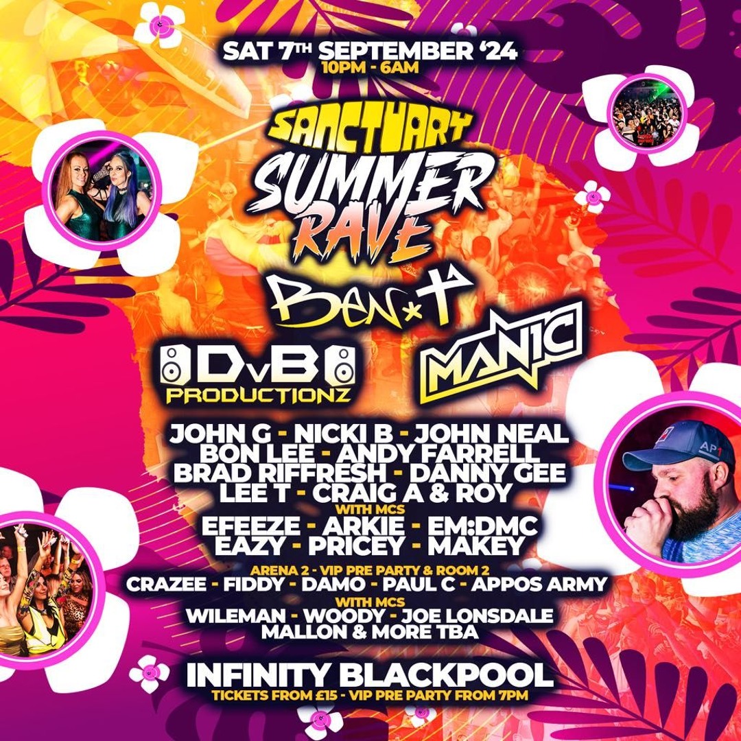 Stream Sanctuary Summer Rave Promo Mix By DvB Productions by Sanctuary ...