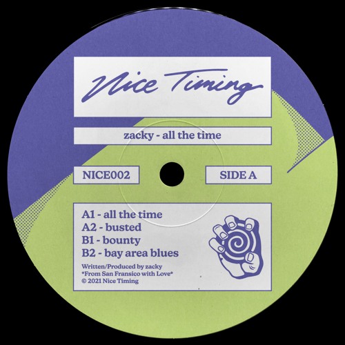 Premiere: A1 - Zacky - All The Time [NICE002]