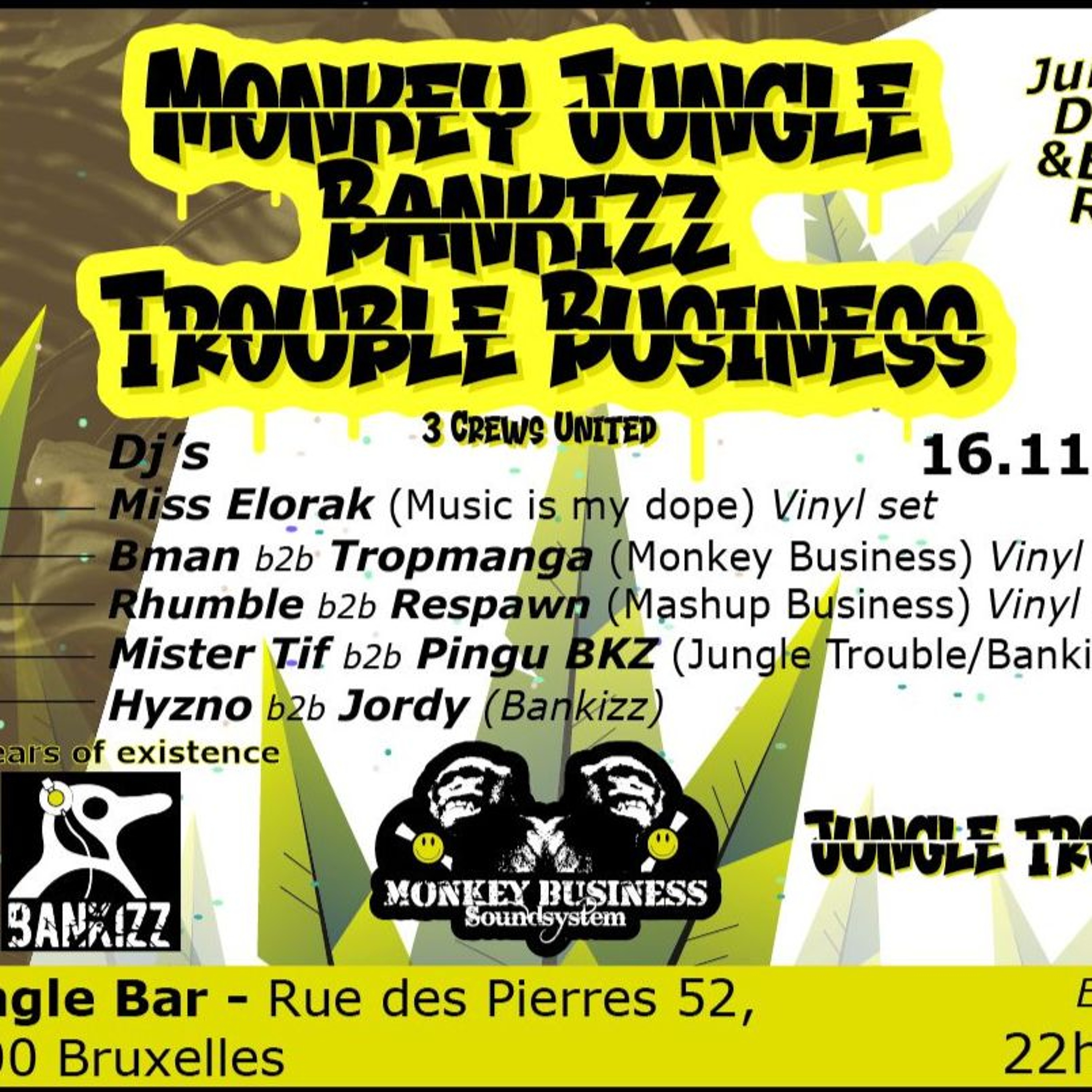 PROMOCAST by Pingu BKZ - Monkey Jungle Bankizz Trouble Business (16.11.24) episode artwork