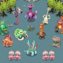 Bone Island with swing