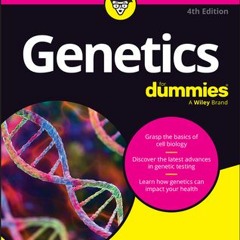 (PDF/ePub) Genetics For Dummies By Rene Fester Kratz