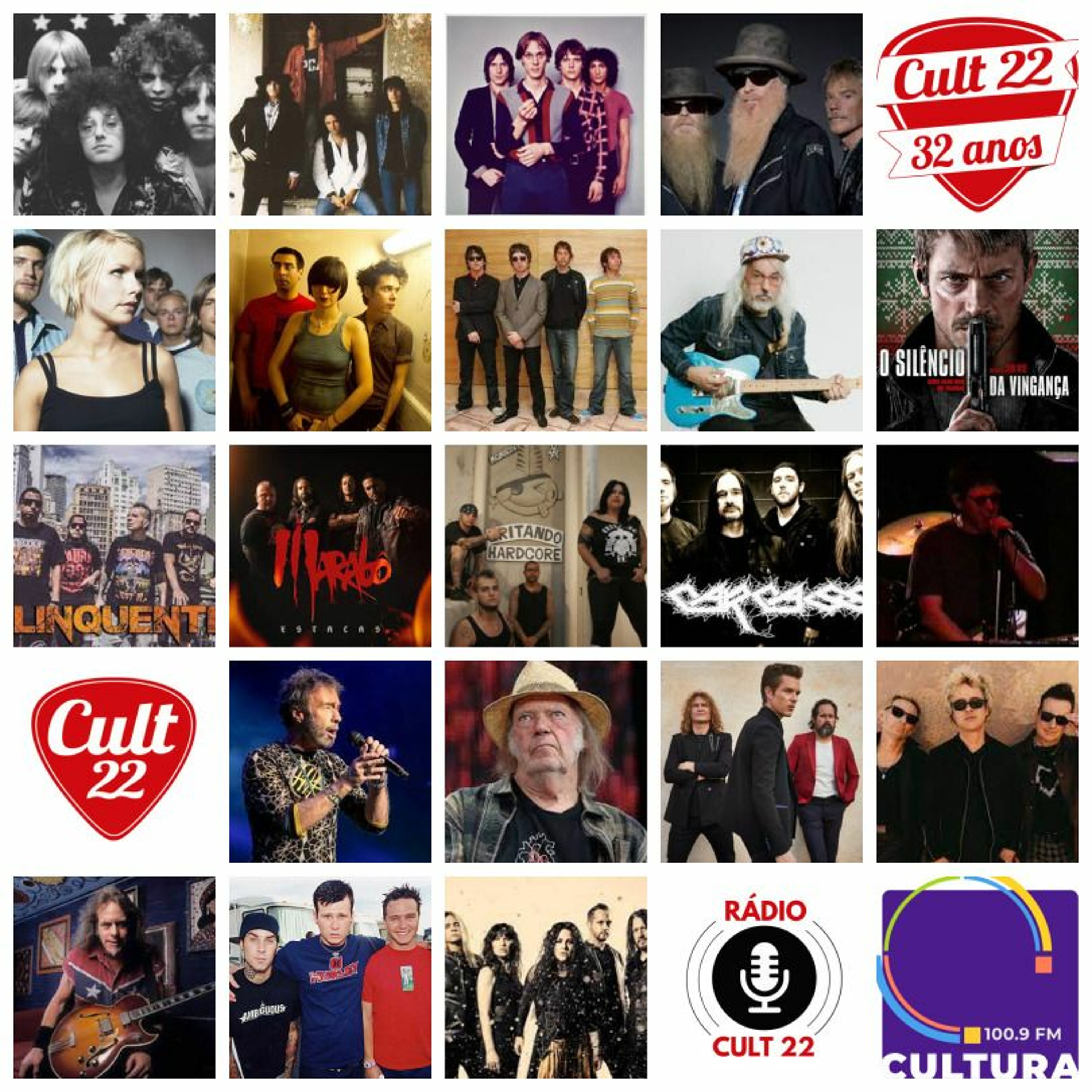 Cult 22 - Rock e Pop sem discriminação