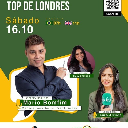 TopDeLondres Laura Arruda Com Susy Shikoda E Mario Bomfim 16 - 10 - 2021