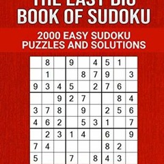 READ [PDF] The Easy Big Book of Sudoku: 2000 Easy Sudoku Puzzles and S