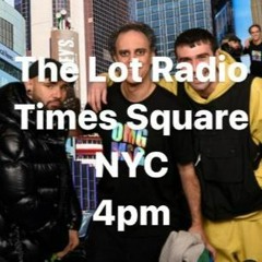 Four Tet, Fred Again.. & Skrillex In Times Square For @TheLotRadio - 17 February 2023