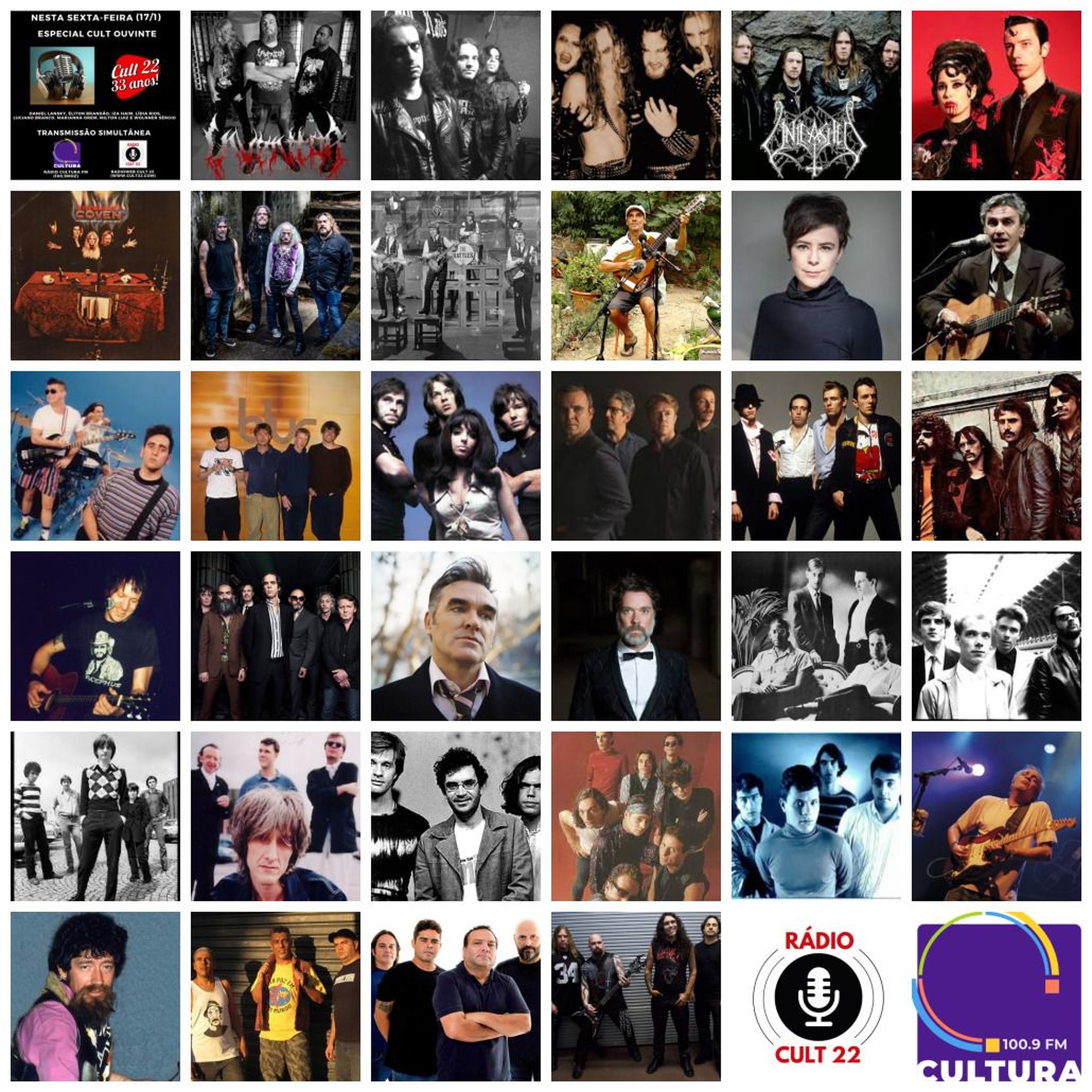 Cult 22 - Rock e Pop sem discriminação