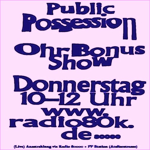 2020 PP OHR BONUS SHOW 04 (VIA RADIO 80000)