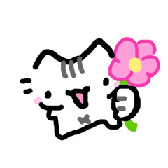 zdechły kartonowy kwiat