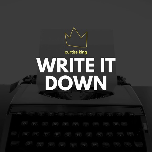 Write It Down