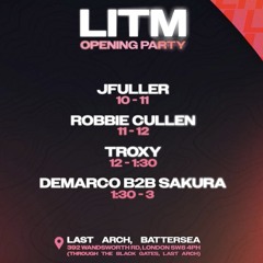 LITM Launch Party - The Last Arch 30/08