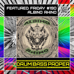 FEATURED FRIDAY #190 ***ALBINO RHINO***