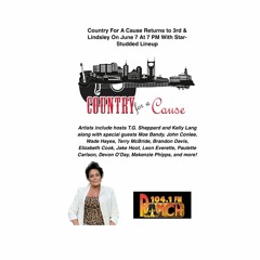 4202023 KELLY LANG TALKS ABOUT COUNTRY FOR A CAUSE ON JUNE 7