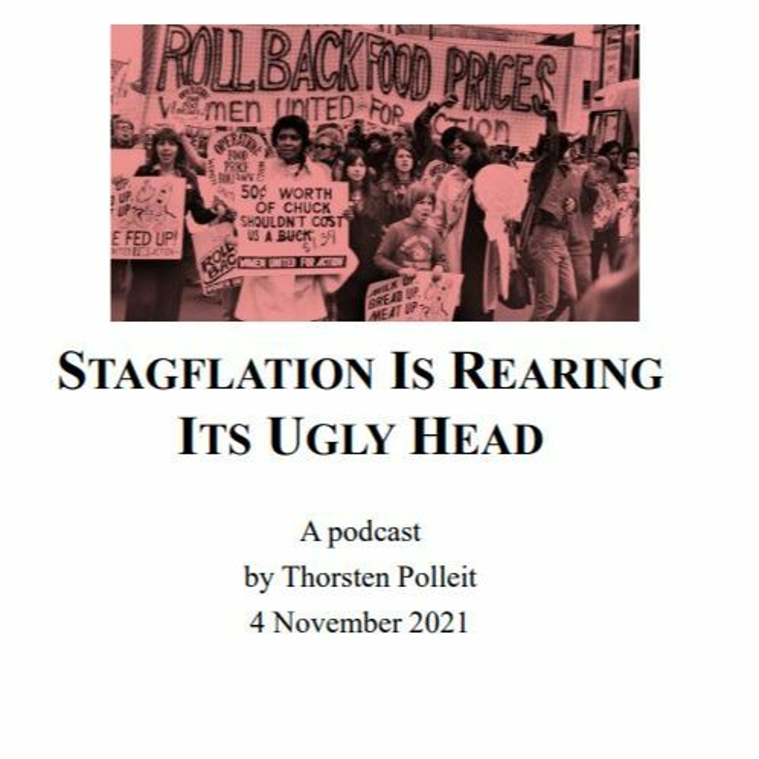 Stagflation Is Rearing Its Ugly Head