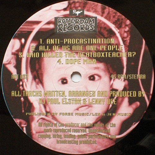 Lenny Dee Vs DJ Paul - Dope Man