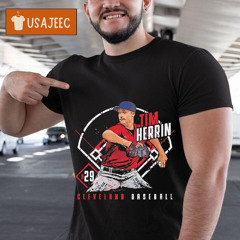 Tim Herrin Cleveland Guardians Baseball Cartoon Shirt