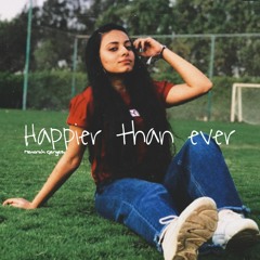 Cover - Happier than ever