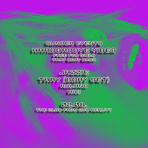 • SUNDER EVENTS • | HARDGROOVE VIBES | TARY BDAY BASH | RIKI