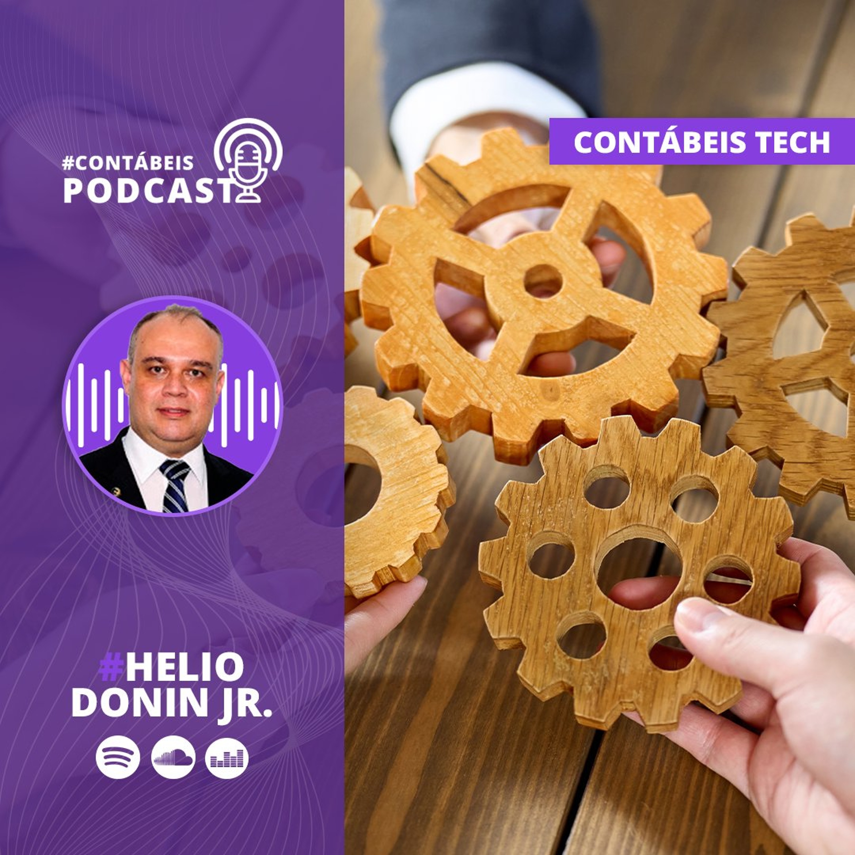 Contábeis Tech 116: Integração entre sistemas contábeis e auxiliares à contabilidade episode artwork