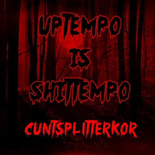 UPTEMPO IS SHITTEMPO - Cuntsplitterkor - No. 23