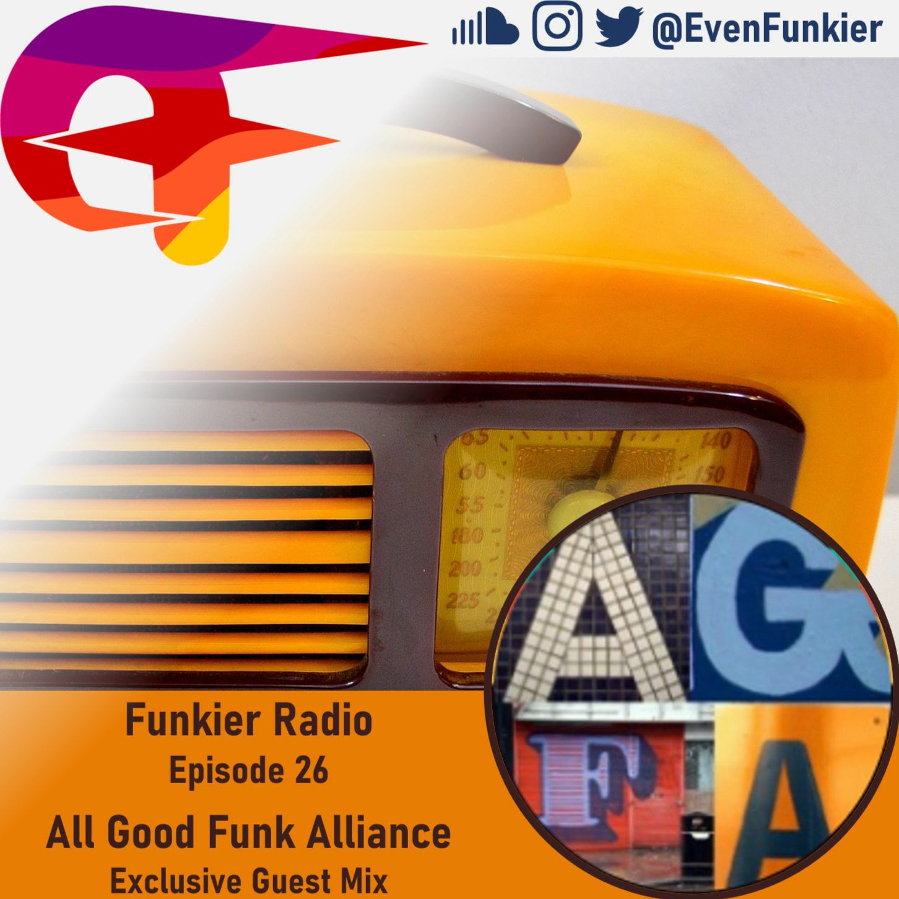 Funkier Radio Episode 26 (All Good Funk Alliance Exclusive Guest Mix) episode artwork