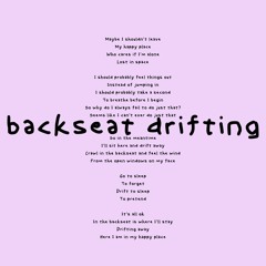 backseat drifting